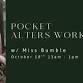 Pocket Alters Workshop w/ Miss Bumble event image