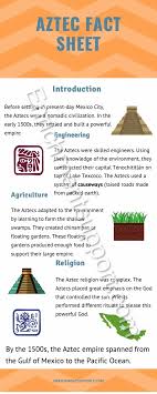 Infographics Enrichment Support In 2020 Social Studies Worksheets Aztec Civilization Infographic