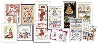 There's a wide range of patterns to suit cross stitchers of all levels from beginner to advanced. Stitches For All Seasons Cross Stitch Patterns Needlework Sewing Projects