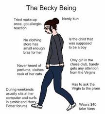 Maybe you would like to learn more about one of these? Becky Incel Wiki