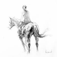 Horseback riding drawing by joyce geleynse. Horse Riding V Drawing By Alexander Levich Saatchi Art