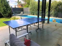 Five individual events, which include men's singles, women's singles, men's doubles, women's double and mixed doubles, are currently held in odd numbered years. Outdoor Table Tennis Table