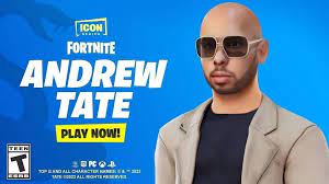 Andrew Tate Fortnite skin art is taking over the internet