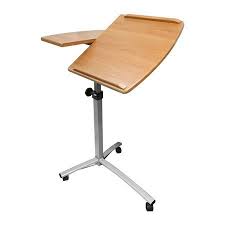 26 40 Adjustable Angle Height Rolling Laptop Desk Cart Hospital Table Stand Walmart Com Desk Laptop Desk Laptop Desk For Bed