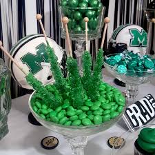 Green Black White Graduation Party And Favor Ideas Wh Candy High School Graduation Party Decorations Green Graduation Party Green Graduation