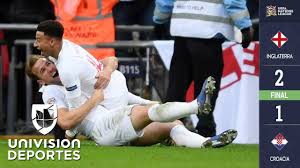 Inglaterra se enfrenta a croacia en el grupo d de la uefa euro 2020. Inglaterra 2 1 Croacia Goles Y Resumen Liga A Grupo 4 Uefa Nations League Youtube