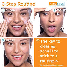 Acne Free 3 Step 24 Hour Acne Treatment Tiendamia Com