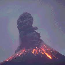 Discover & share this volcano gif with everyone you know. Moving Volcano Eruption Gif