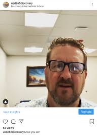 Mr. Jilka left a message for all of our Discovery families and students  over