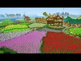 There is a chorus flower like mob that was featured in the preview for the end dlc for minecraft dungeons. Breathtaking Minecraft Flower Farm Breathtaking Minecraft Flower Farm The Effective Pictures We Offer You A Minecraft Farm Minecraft Garden Minecraft Houses