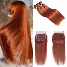 90 ($15.35/ounce) get it as soon as wed, apr 28. 2021 Brazilian Straight Human Hair Bundles With Closure Colored 33 Dark Auburn Brown Virgin Human Hair Weave Extensions With Lace Closure From Realremyhair 3 Human Hair Weave Extensions Brazilian Straight Human