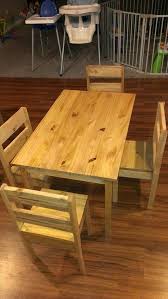 Ana White Childrens Table And Chairs Diy Projects Diy Kids Table Kids Table And Chairs Kids Wooden Table