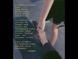 Maybe you would like to learn more about one of these? Kata Kata Terima Kasih Kepada Pacar Tersayang Bucin Galau