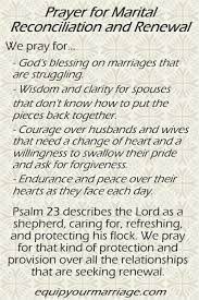 Marriage Prayer For Renewal And Reconciliation Psalm 23 Prayer For My Marriage Prayer For Marriage Restoration Prayers For My Husband