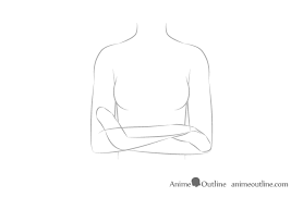 How To Draw Anime Manga Arms Tutorial Animeoutline Male racing driver arms folded 3d scan model. how to draw anime manga arms tutorial