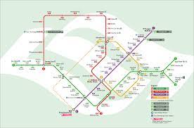 Dhoby Ghaut Mrt Map Mrt: Singapore Metro Map, Singapore