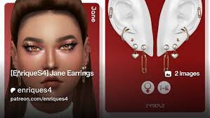 EnriqueS4] Jane Earrings