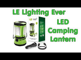 Led Camping Lantern By Lighting Ever Youtube