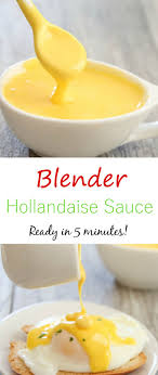 Easy Blender Hollandaise Sauce Kirbie S Cravings Recipe Blender Hollandaise Hollandaise Sauce Hollandaise