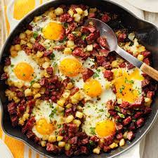 Corned Beef Hash And Eggs Recipe: How To Make It