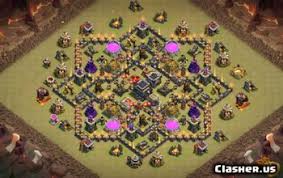 Th9 trophy base copy link. Town Hall 9 Coc Hybrid Base Links Clash Of Clans Clasher Us