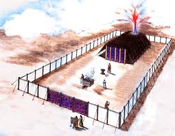 Mark 15:46 and he bought fine linen, and took him down, and wrapped him in the linen, and laid him in a sepulchre which was hewn out of a rock, and rolled a stone unto the door of the sepulchre. The Table Of Shewbread The Tabernacle