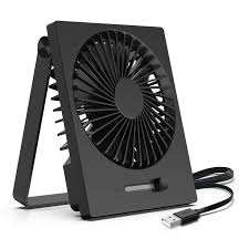 Amazon Com Kopbeau Desk Fan Personal Usb Small Cooling Folding Table Fan Stepless Speeds Slim Design 180 Degree Adjustment Dc Mo Desk Fan Fan Table Fans