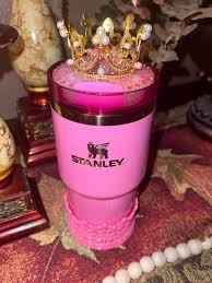 Good Witch Rhinestone Crown or Rose Topper, or Fancy Rhinestone Crown Boot  Sized to Fit Your Stanley Tumbler, Unique Gift, BEST SELLER