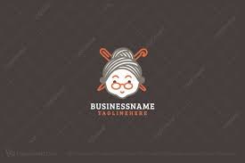 Grandma Beatiful Sewings Logo Sewing Logo Sewing Logo Design Kids Branding Design