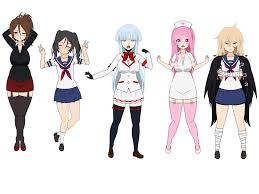 Yandere Sim Kisekae 2 2018 Rivals Updated 2 By Bubbymana Yandere Yandere Simulator