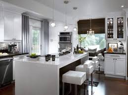 Window treatments serve as pretty accents in the kitchen. Contemporary Kitchen Window Treatments Hgtv Pictures Hgtv