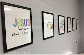 My good friend is going to be on charge of nursery at new church, so we are looking for ideas of what to. Church Nursery Remodel Firstgraderoundup