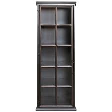 Lazarus Modern Tall Cabinet Moe S Home Collection Glass Cabinet Doors Tall Cabinet