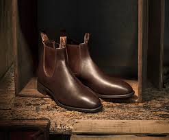 Most relevant step into the chelsea boots trend that exude contemporary elegance. Handcrafted Leather Boots Clothing Accessories R M Williams