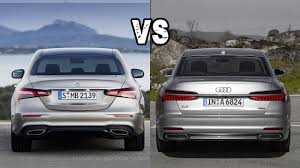 2021 Mercedes E Class Vs 2020 Audi A6 Youtube