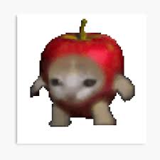Apple cat meme