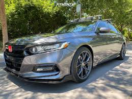 2018 honda accord stock rims. 2018 Honda Accord Sport With 19x8 5 Stance Sf 07 And Goodyear 235x40 On Stock Suspension 1195729 Fitment Industries