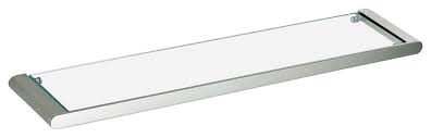 Brushed nickel glass bathroom shelf from alibaba.com at exceptional prices. Series Wall Mounted Bathroom Glass Shelf Brushed Nickel Contemporary Bathroom Shelves By Dawn Houzz