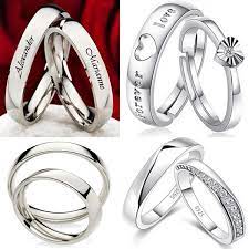 15 Matching Platinum Rings For Couples In Relationship Styles At Life Engagement Rings Couple Couple Wedding Rings Couple Ring Design