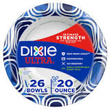 Amazon.com: Dixie Ultra, Large Paper Bowls, 20 Oz, 26 Count ...