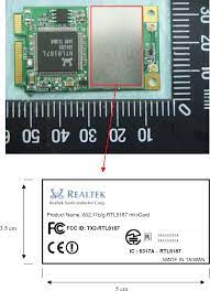Realtek rtl 8187 was fully scanned at: Realtek Semiconductor 802 11b G Rtl8187 Minicard Rtl8187 Fcc Id Tx2 Rtl8187