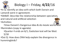 .selection (answer key) download student exploration: Evolution Lesson Plans Ppt Download