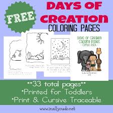Days of creation earth coloring pages to color, print and download for free along with bunch of favorite days creation coloring page for kids. Days Of Creation Coloring Pages In All You Do