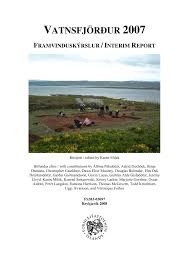 3568c/2013 privind stabilirea datei punerii in functiune a tribunalului specializat bucuresti oug. Pdf Vatnsfjordur 2007 Framvinduskyrslur Interim Report