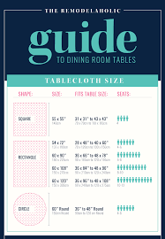 The Remodelaholic Guide To Dining Table Sizes Seating Tablecloth Size And Chair Height Remodelaholic Dining Table Sizes Tablecloth Sizes Table Sizes