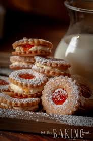 Chocolate snowballs aka austrian chocolate balls. Linzer Cookies Let The Baking Begin
