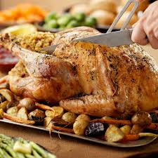 On christmas day, consists of turkey, gammon, brussels sprouts, roast potatoes, stuffing and various vegetables. Nine Dublin Restaurants Doing Christmas Dinner Takeaways And Collections Dublin Live