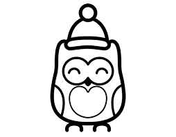 Mark newman / getty images owls have been part of human culture and mythology for millennia, viewed. Christmas Owl Coloring Page Coloringcrew Com