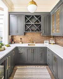 For a small kitchen design, consider a backsplash that adds personality, color and visual interest without overwhelming the small space or making it feel exceedingly cramped. Wanna Know What Are The Interior Kitchen Trends For 2019 Get Inspired And Visit Pullcast Kitchen Cabinet Design Grey Kitchen Cabinets Interior Design Kitchen