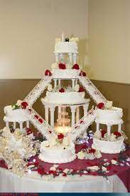 Cakes Fountain Wedding Cakes Quinceanera Cakes Staircase Wedding Cake